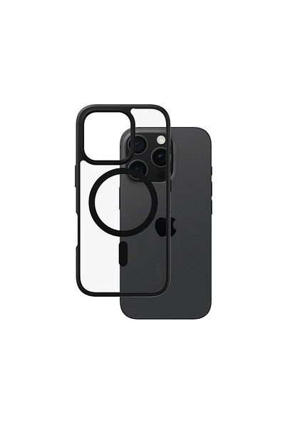 PanzerGlass Panzerglass Care iPhone 16 Pro - Urban Combat Magsafe Black Frame Case