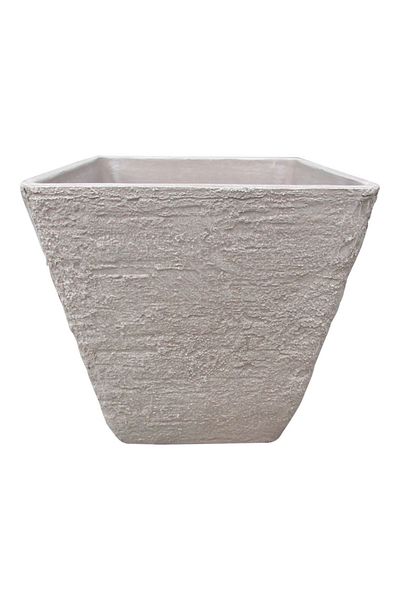 SERENE Sustainable Decorative Sandy Stone Finish Planter