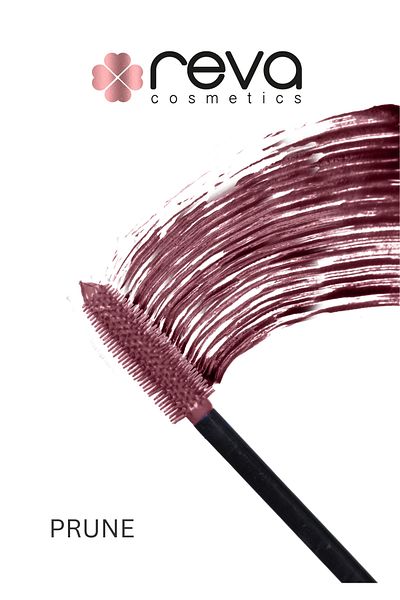 REVA Lash Booster & Full Volume Color Mascara Prune-Full Volume & Lengthening Color Mascara Purple 458