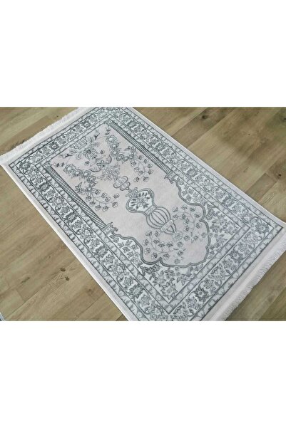 PIRLANTA سجادة صلاة منسوجة من الأكريليك الناعم اللامع من كاريا مقاس 78 × 125 ...