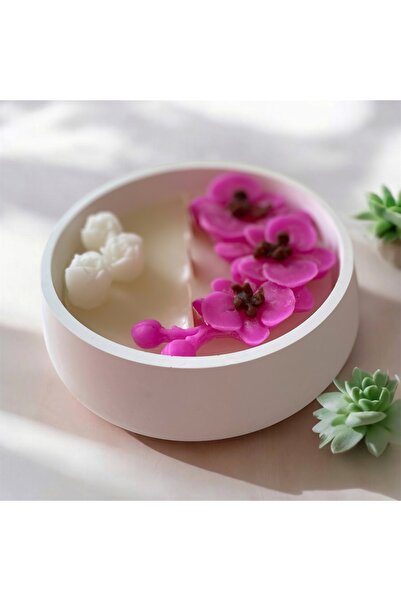 MissTulinaKozmetik Orkide pinterest mum tabağı