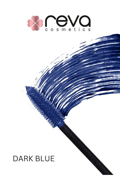 REVA Dark Blue Lash Booster Mascara - Full Volume & Extension Color 450