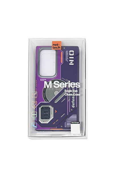 Nettech Samsung Galaxy S24 Ultra Compatible Nt-N043 Back Protection Case - Purple