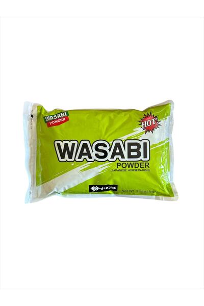 SEA FOOD Wasabi 1 Kg, Wasabi Powder 1000 gr, Toz Wasabi, Japon Turbu