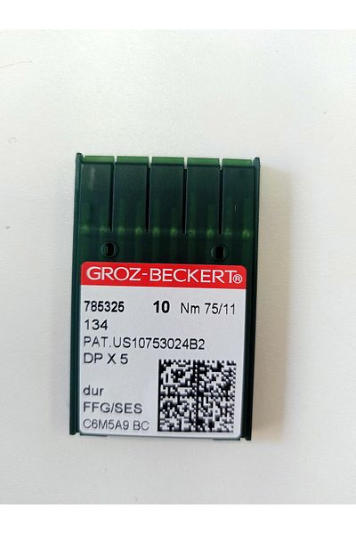 Groz Beckert إبرة صناعة غروز بيكيرت DPx5 75/11 سميكة (10 قطع)