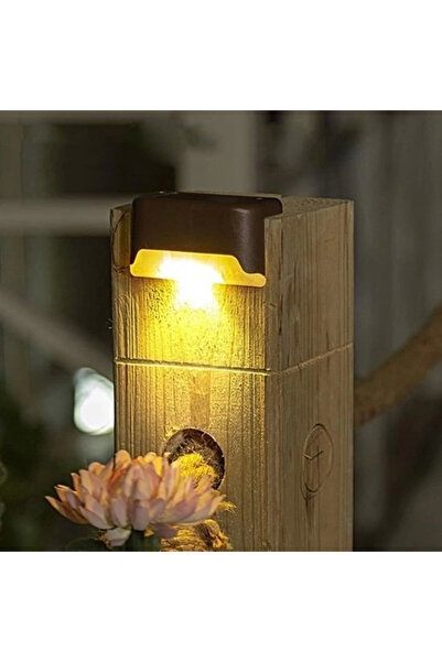 Epilons Solar Güneş Enerjili Şarj Edilen Köşebent Merdiven Veranda Bahçe Yolu...