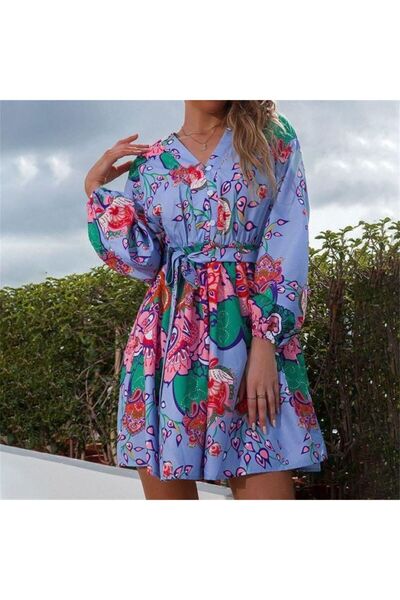 jennyfer garment İTHAL BABEL KUMAŞ ELBİSE