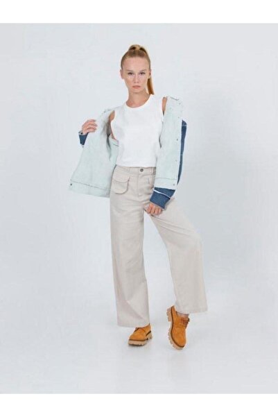 Zekids Φαρδιά κομμένο βελούδινο παιδικό τζιν παλτό