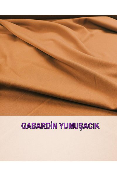 Kumaş Parça Γκαμπαρντίνα σε ζεστό καφέ Πλάτος: 140 cm