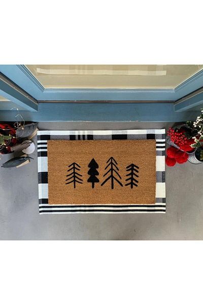DefLife Home Trees Door Front Koko Mat