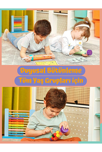 DoerKids Duyusal Oyun Şişesi  - Tüm Taş Grupları İçin Duyusal Bütünleme