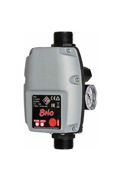 Genel Markalar Italtecnica Brio Hidromat - 2 Hp Otomatik Basınç Kontrol Cihaz...