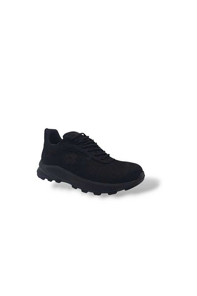Scooter 6000 Men's Black Nubuck Leather Waterproof Shoes