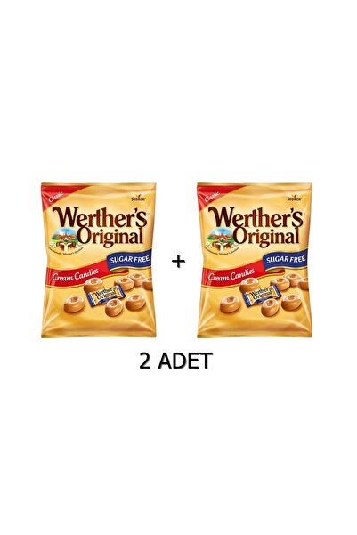 Storck Werther's Original Sugar Free Şekersiz 70 g (2 ADET)