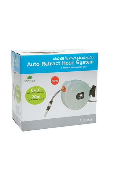 SERENE نظام خرطوم قابل للسحب والتثبيت على الحائط تلقائيًا
