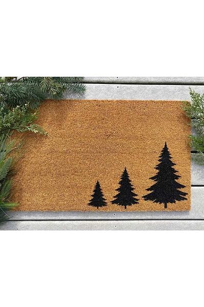 DefLife Home Pine Trees Door Mat / Koko Mat