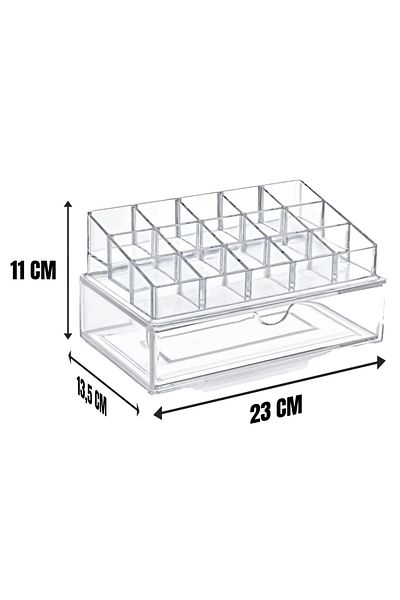 ELDİPA Ak613 Model Manicure Organizer Συρταριέρα Μακιγιάζ
