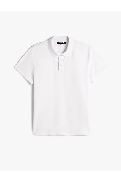 Koton Αθλητικό μπλουζάκι Basic Polo με κοντό μανίκι