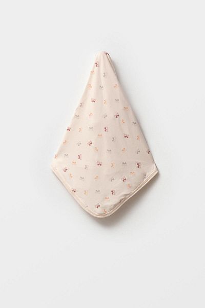 Bubbles Srt Bubbles 100% Cotton Printed, Double Layer Baby Blanket (Butterfly) Fxym 1126906