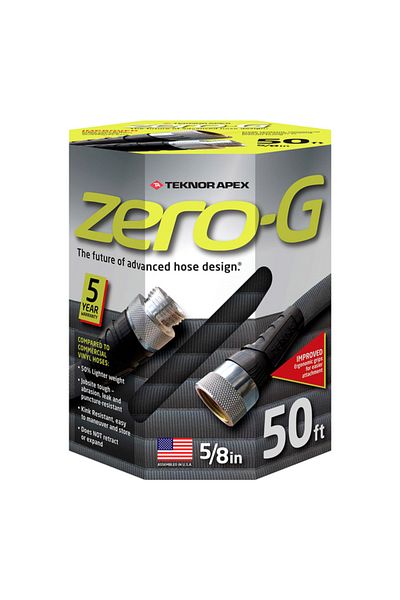 Teknor Apex Zero-G Ultra Flexible Durable Kink-Free Garden Hose