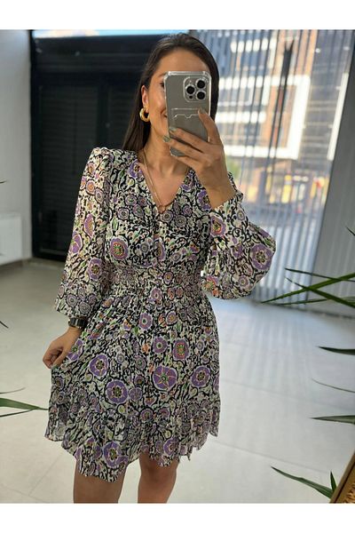 caddstore Rochie din șifon Ays 1387 Yoryo