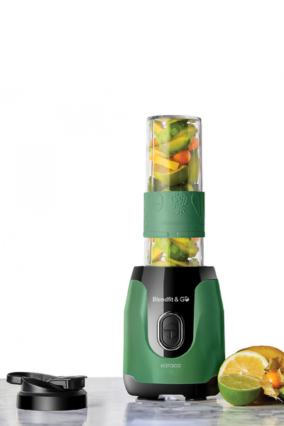 Karaca Blendfit Go Smoothie Blender Set Emerald Green