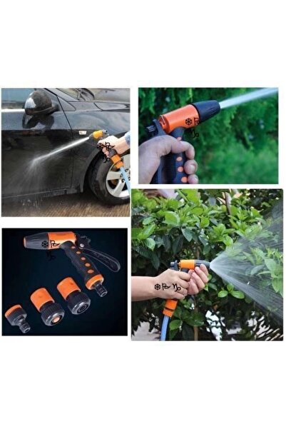 Aiwa Yüksek Basınçlı Su Püskürtme Tabancası Sulama Bahçe Hortumu Tazyikli Püskürtme Fıskiye ( Lisinya )