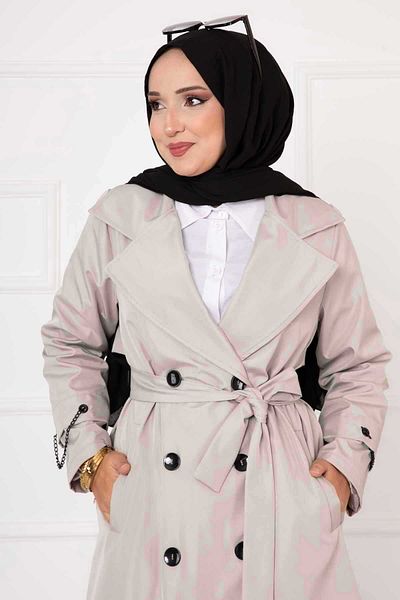 EBRUTESETTÜR Lined Chain Trench - Accessory Detailed