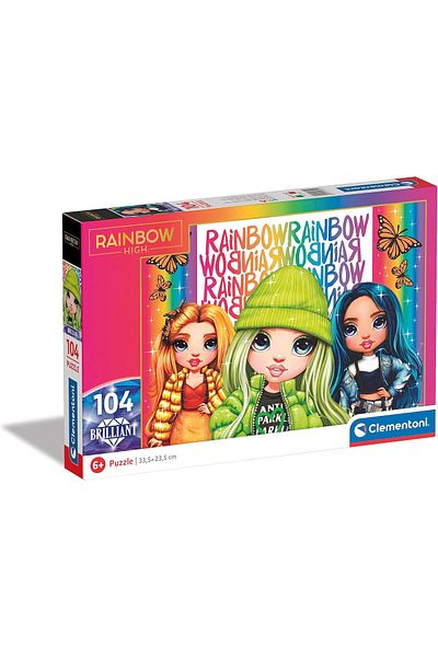 CLEMENTONI Rainbow High Puzzle 104 Pieces 20342