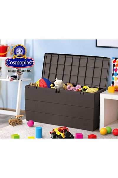Cosmoplast Plastic Deck Storage Box 270 Liter