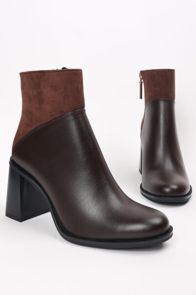 Liza Shoes Edna Kadın Topuklu Bot A006-K1012