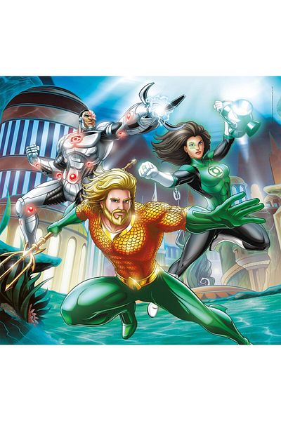 CLEMENTONI Dc Justice League Puzzle 3X48 Pieces 25296