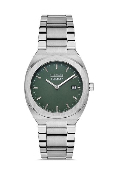 MICHAEL TOMMY Women's Steel Wristwatch - Mt-20245L-Byy92