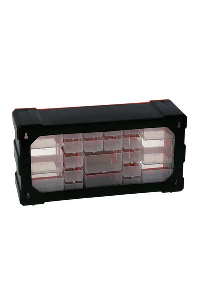 Tactix 22-Drawer Cabinet Plastic Storage Box 320632