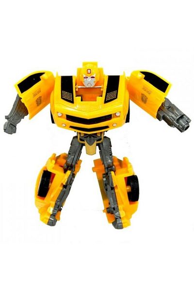 Brother Toys لعبة النحلة النحلة التي تتحول إلى روبوت وسيارة في صندوق عالي الجودة مقاس 20 × 19 سم. صندوق