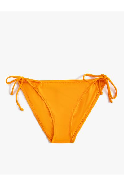 Koton Brasilianisches Bikinihöschen mit Bindedetail – Basic an den Seiten