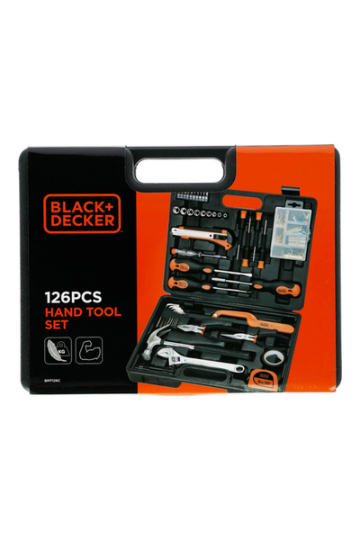 Black&Decker مجموعة أدوات يدوية من بلاك آند ديكر مكونة من 126 قطعة BMT126C