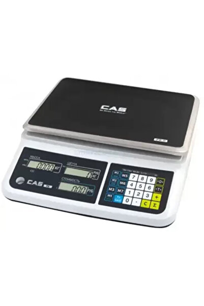 CAS PRII 15 Kg 5 Gr Fiyat Hesaplamalı Terazi
