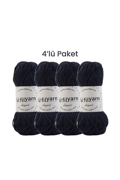 Filyarn Oeko-Tex Certified 25 γραμμάρια βαμβακερό νήμα μωρού - Γιλέκο και σετ 4 τεμαχίων