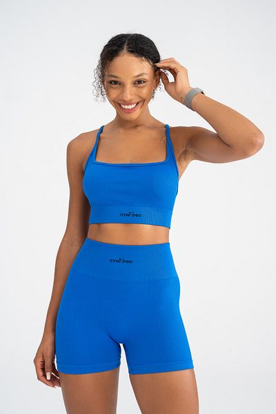 gymxprofit Push-Up Detailed Recovery Ribbed Shorts Set