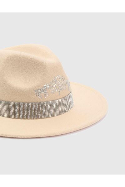 İLVİ Women's Hat Dolares - Cream Color