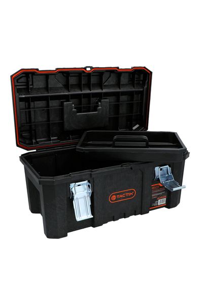 Tactix Structural Foam Tool Box with Easy-Grip Handle