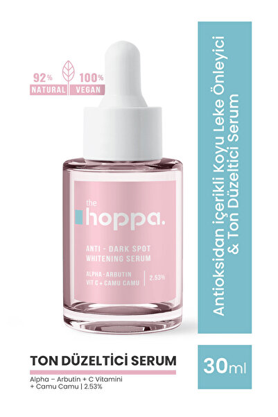 the hoppa. Antioksidan İçerikli Koyu Leke Önleyici & Tone Düzeltici Serum Alp...