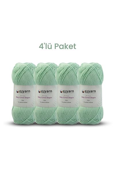 Filyarn Βρεφικό Σετ Βαμβακιού 100gr - Παλτό, Μποτάκια, Μοτίφ, Αμιγκούρουμι και Σάλι