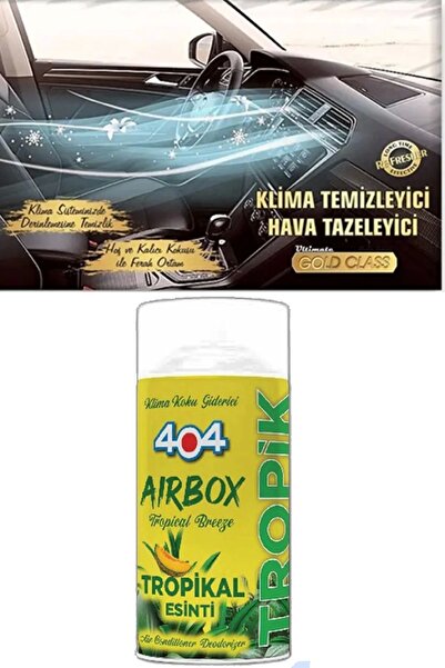 404 Kimya Klima Fresh Temizleyici Klima Bombası Koku Giderici Bomba Tropikal Esinti