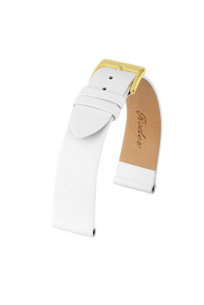 RODER حزام جلد R4146 - أبيض - 16 ملم