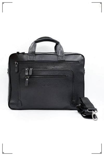 Derimo Leather حقيبة جلدية أصلية وحقيبة كمبيوتر محمول