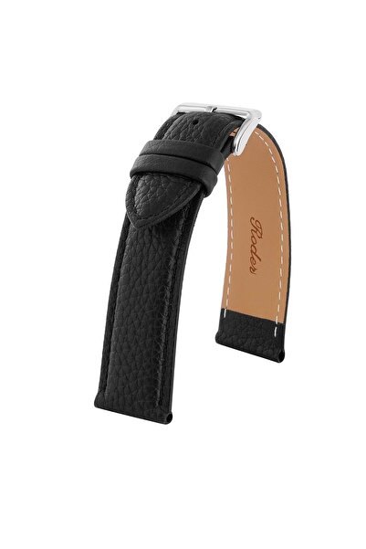 RODER حزام جلد R4135s - أسود - 22x22 ملم