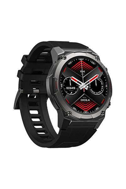 Zeblaze Vibe 7 Pro Black Akıllı Saat - Profesyonel Ve Sağlam, Dayanıklı Gövde, Uzun Pil Ömrü