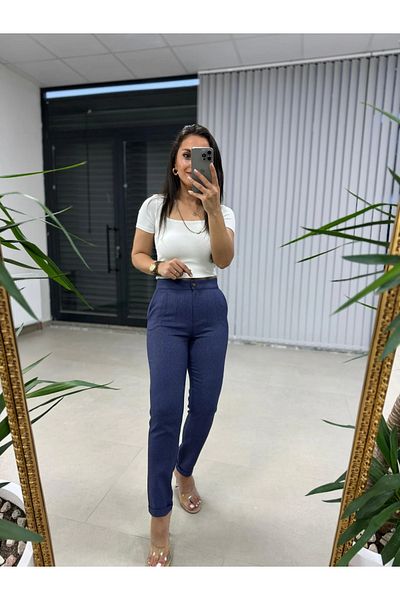 caddstore Gk Wool Effect Zr Model Trousers